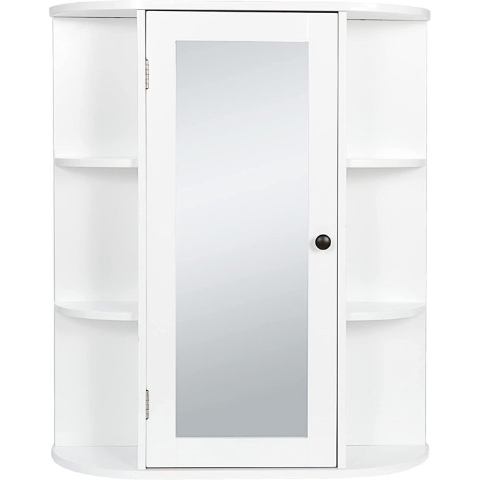 Ebern Designs Wrenlee Surface Mount Framed 1 Door Medicine